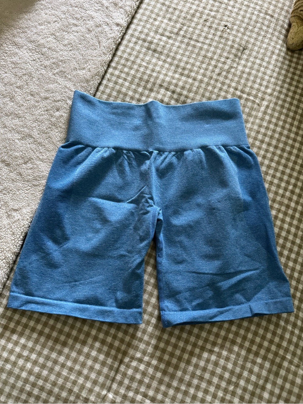 Ocean Blue Contour Seamless Shorts